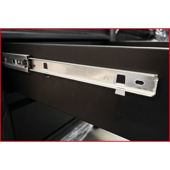 KS Tools COMPETITION Werkstattwagen mit 8 Schubladen und 341 Premium-Werkzeugen - 512.5341