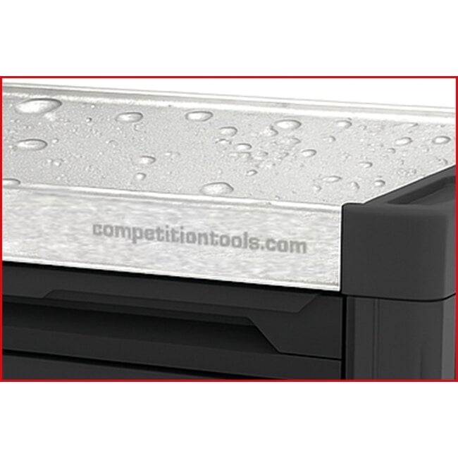 KS Tools COMPETITION Servante d'atelier avec 8 tiroirs et 341 outils d'excellente qualité - 512.5341