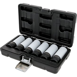 KS Tools 1/2" Special Aluminum wheel impact socket set, 6 pcs