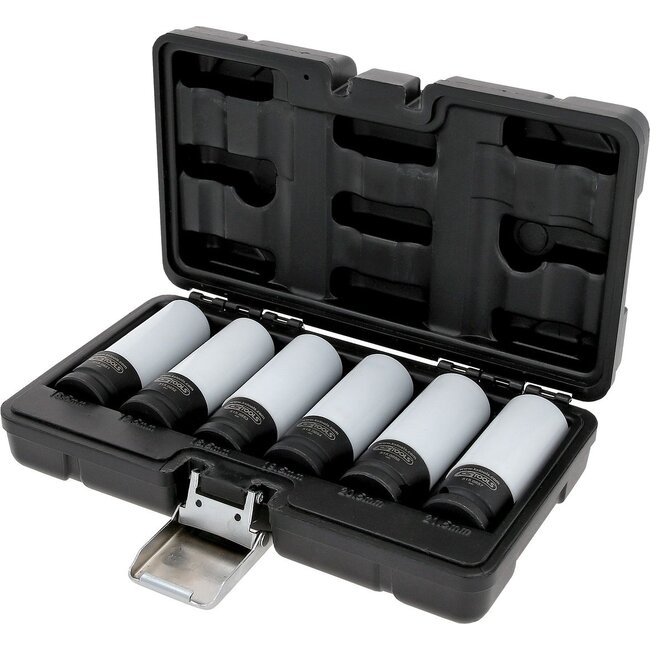 KS Tools 1/2" Special Aluminium wheel impact socket set, 6 pcs - 515.0850