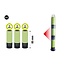 KS Tools 1/2" Aluminium wheel impact socket, deep, 19 mm 3x 515.1075 - 515.0855