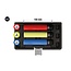 KS Tools Aluminium rims, power socket set, extra long, 3 pcs, 1/2", 17, 19, 21mm - 515.0865