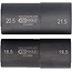 KS Tools 1/2" Spezial-Alu-Felgen-Kraft-Stecknuss-Satz für Ford, 18,5 / 19,5 / 20,5 / 21,5 mm, 2-tlg - 515.0895