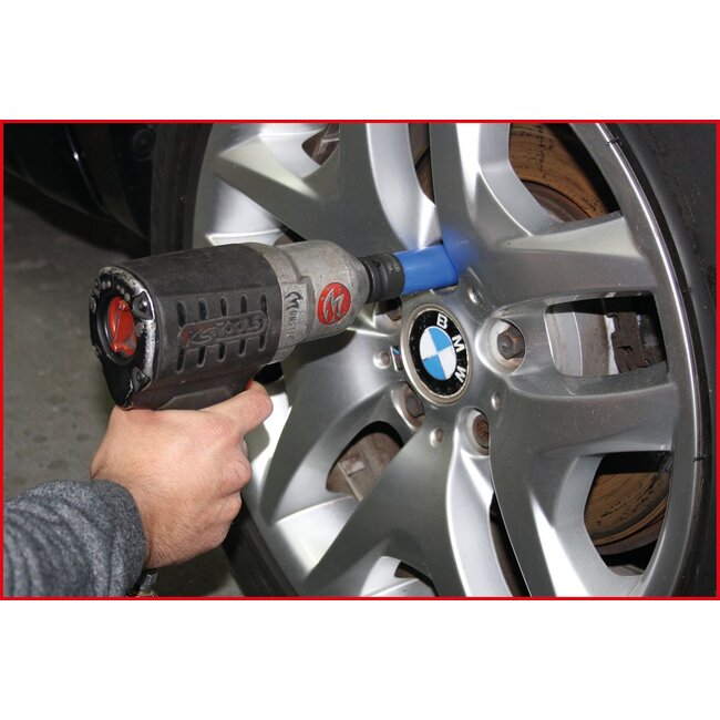 KS Tools 1/2" Aluminum wheel impact socket set, 3 pcs - 515.1070