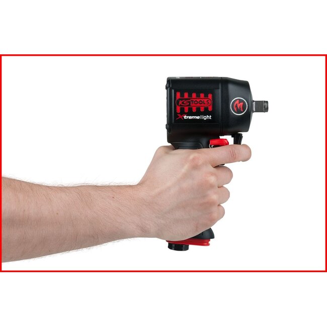 KS Tools 1/2" miniMONSTER Xtremelight High Performance pneumatische slagmoersleutel 1.390 Nm - 515.1150
