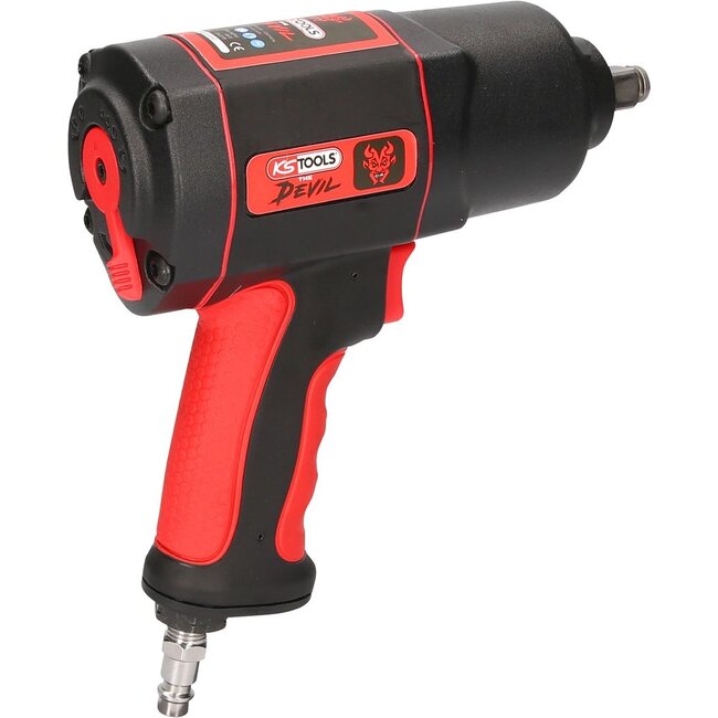 KS Tools 1/2" Hochleistungs-Druckluft-Schlagschrauber, 1600Nm - 515.1200