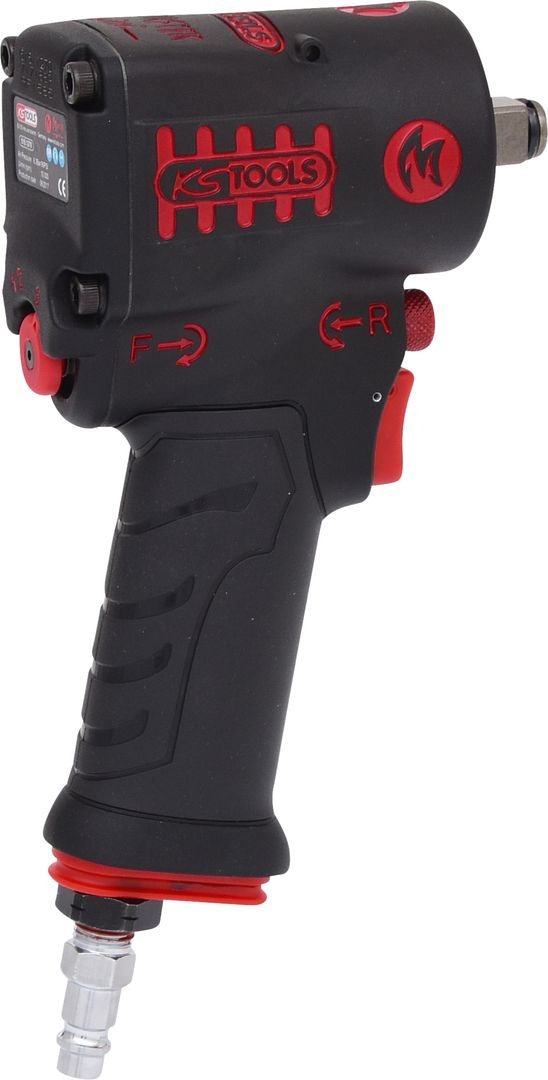 KS Tools 1/2" miniMONSTER High Performance pneumatische slagmoersleutel 1.390 Nm - 515.1270, foto 3 van 6