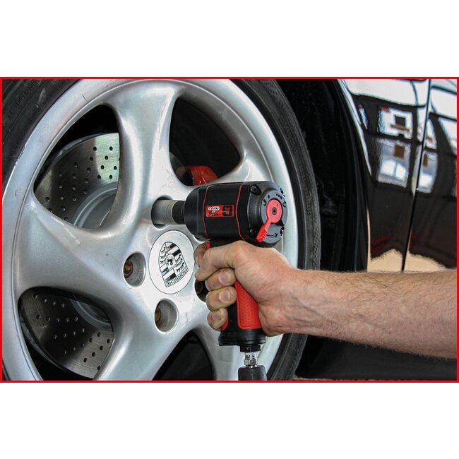 KS Tools Clé à choc pneumatique haute performance THE miniDEVIL 1/2", 1084 Nm - 515.1315