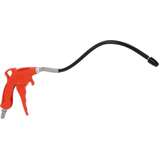 KS Tools Compressed air-blow out pistol with flexible nozzle