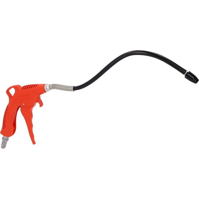 KS Tools Compressed air-blow out pistol with flexible nozzle - 515.1914