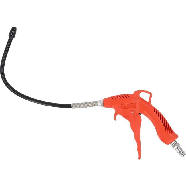 KS Tools Perslucht-uitblaaspistool met flexibele spuitkop - 515.1914
