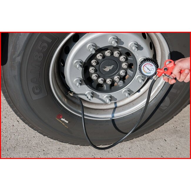 KS Tools Tire filling gauge, 0-12bar - 515.1950