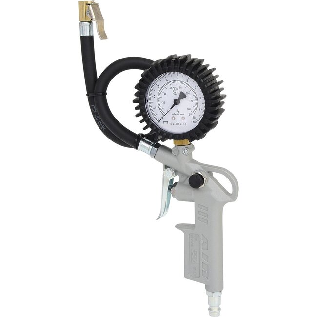 KS Tools Calibrated tyre filling gauge, 0-10 bar - 515.1960