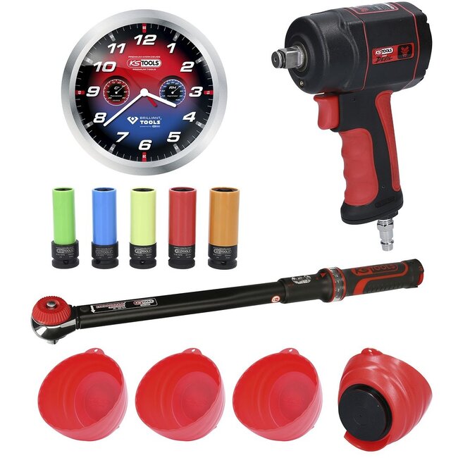 KS Tools Promotion package tire season The miniDevil, 12 pcs - 515.2101