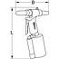 KS Tools Druckluft-Blindniet-Pistole, 2,4-3,2-4-4,8-5,6-6,4mm - 515.3101