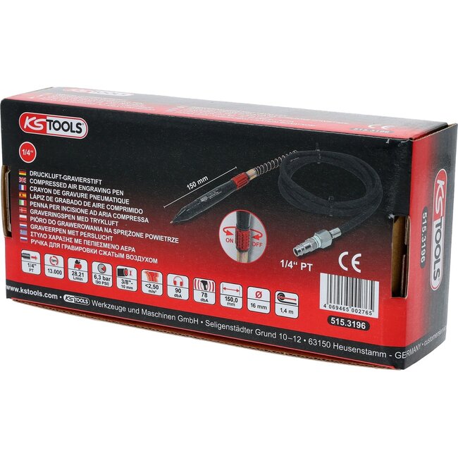 KS Tools Crayon graveur pneumatique - 515.3196