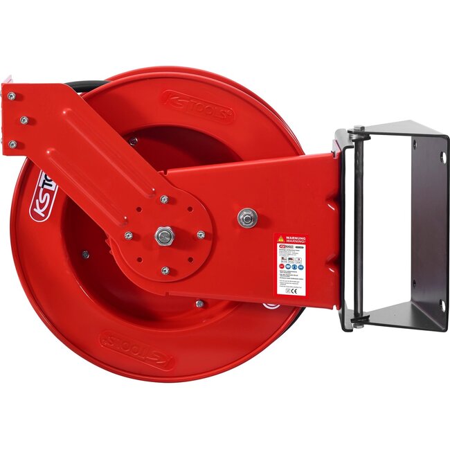KS Tools Druckluft-Schlauchaufroller Ø10 mm, Anschluss 3/8", 20 m - 515.3425