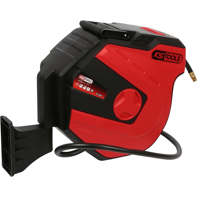 KS Tools Enrouleur avec tuyaur, Ø 13mm x 15m - 515.3445
