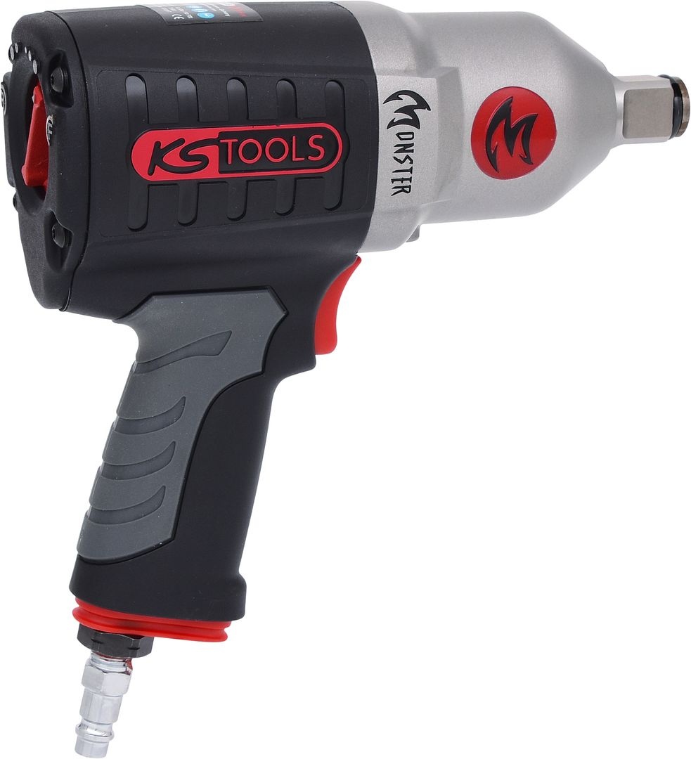 KS Tools 3/4" MONSTER krachtige pneumatische slagmoersleutel - 1690 Nm - 515.3785, foto 3 van 6