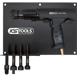KS Tools Vibro-Power pneumatic chisel hammer set, 6 pcs