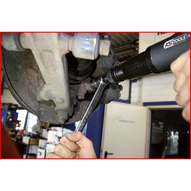 KS Tools Jeu burin pneumatique Vibro-Power, 6 pcs - 515.3880