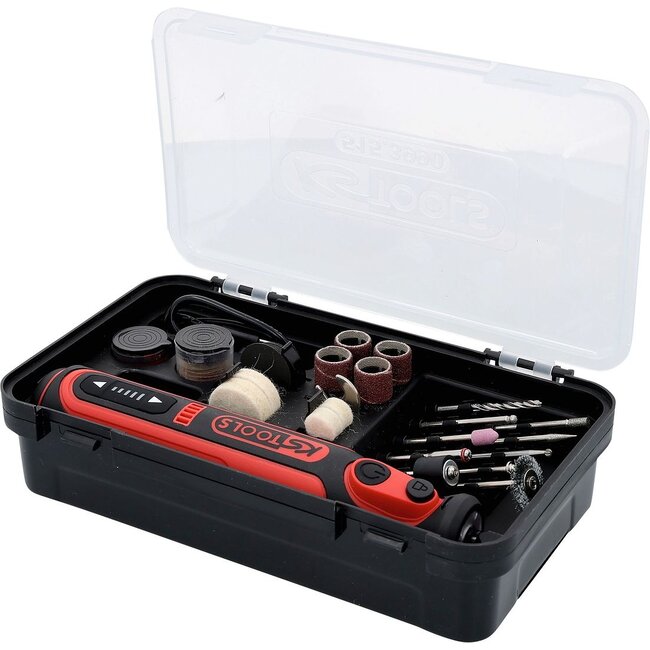 KS Tools eMONSTER Rechargeable multi-function tool set with 50 accessories - 515.3990