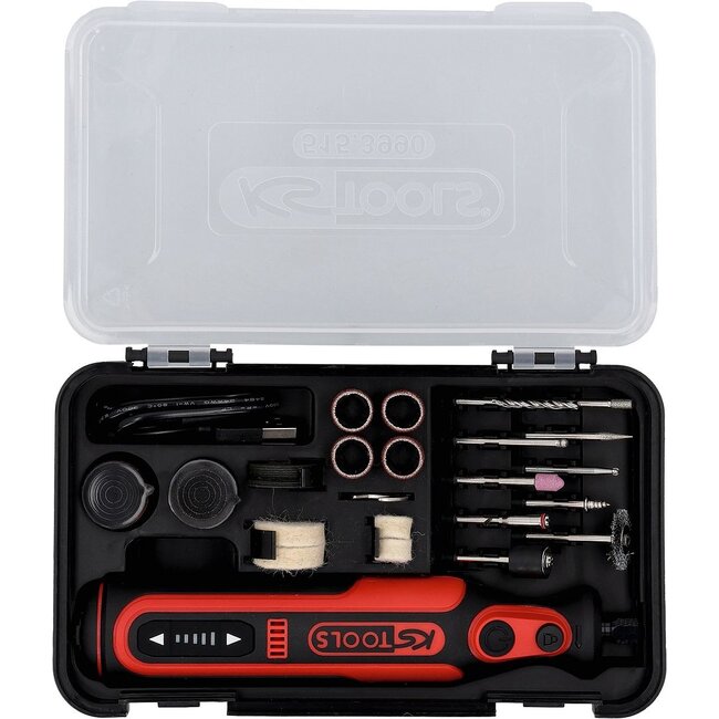 KS Tools eMONSTER Akku-Multifunktionswerkzeug-Satz mit 50 Zubehörteilen - 515.3990