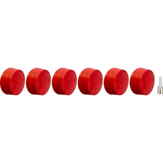 KS Tools Eraser disc for aluminum rims, conical, pack of 6