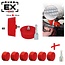 KS Tools Eraser disc for aluminum rims, conical, pack of 6 - 515.5476