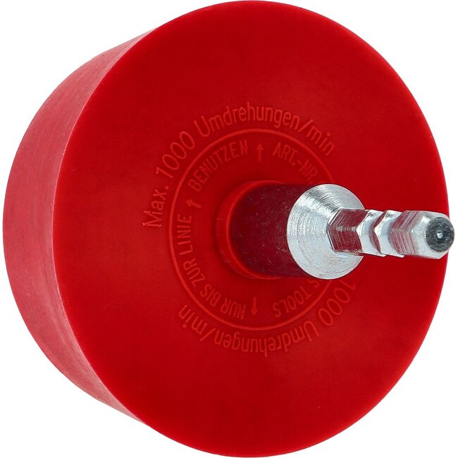 KS Tools Eraser disc for aluminum rims, conical, pack of 6 - 515.5476
