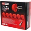 KS Tools Eraser disc for aluminium rims, conical, pack of 6 - 515.5476