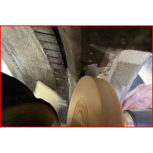 KS Tools Gummi-Radierteller, 88mm, 10er Pack - 515.5486