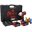 KS Tools eMONSTER 1/2" brushless cordless screwdriver set with impact function, 9 pcs - 515.6100