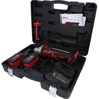 KS Tools eMONSTER brushless cordless angle grinder set, 4 pcs