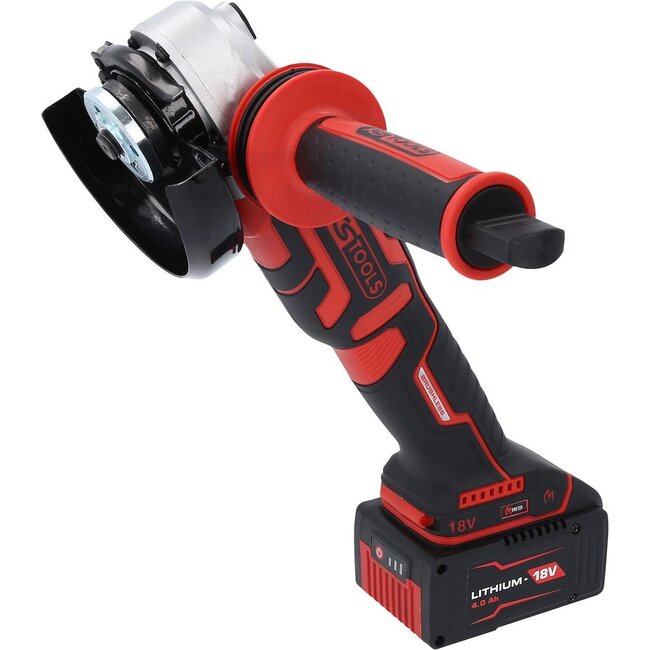 KS Tools eMONSTER brushless haakse accuslijpmachineset - 4 - delig - 515.6200