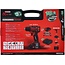 KS Tools eMONSTER Brushless-Akku-Schlag-Bohr-Schrauber-Satz, 4-tlg - 515.6300