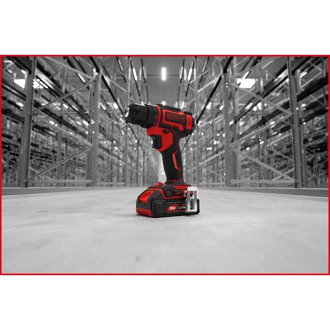 KS Tools eMONSTER Brushless-Akku-Bohr-Schrauber-Satz, 4-tlg - 515.6400