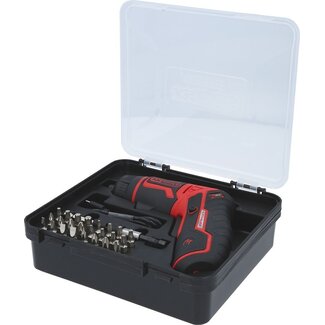 KS Tools 1/4" eMONSTER cordless bit screwdriver set, 27 pieces