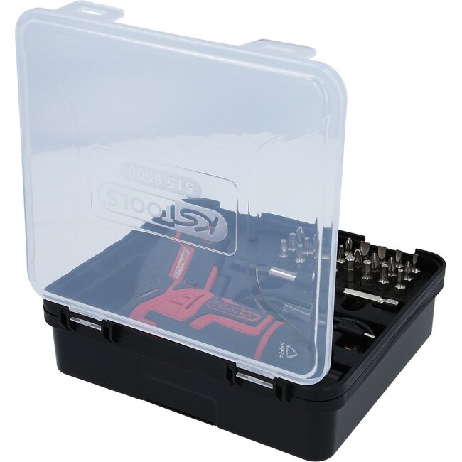 KS Tools eMONSTER 1/4" Akku-Bit-Schrauber-Satz, 27-tlg. - 515.6500
