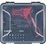 KS Tools 1/4" eMONSTER cordless bit screwdriver set, 27 pieces - 515.6500
