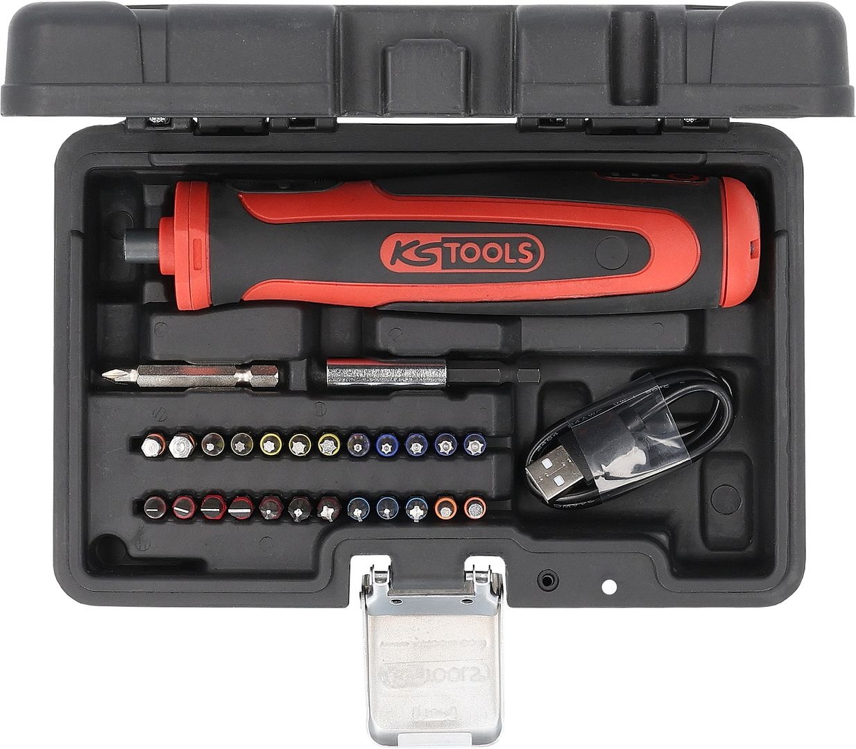 KS Tools 1/4" eMONSTER accu-bit-schroefmachineset - 27 - delig - 6 Nm - 515.6550, foto 4 van 6