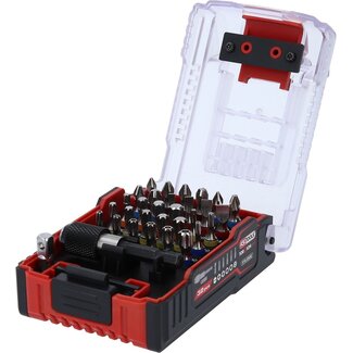 KS Tools 1/4" TORSIONpower bit box in eMONSTER design, 32 pcs