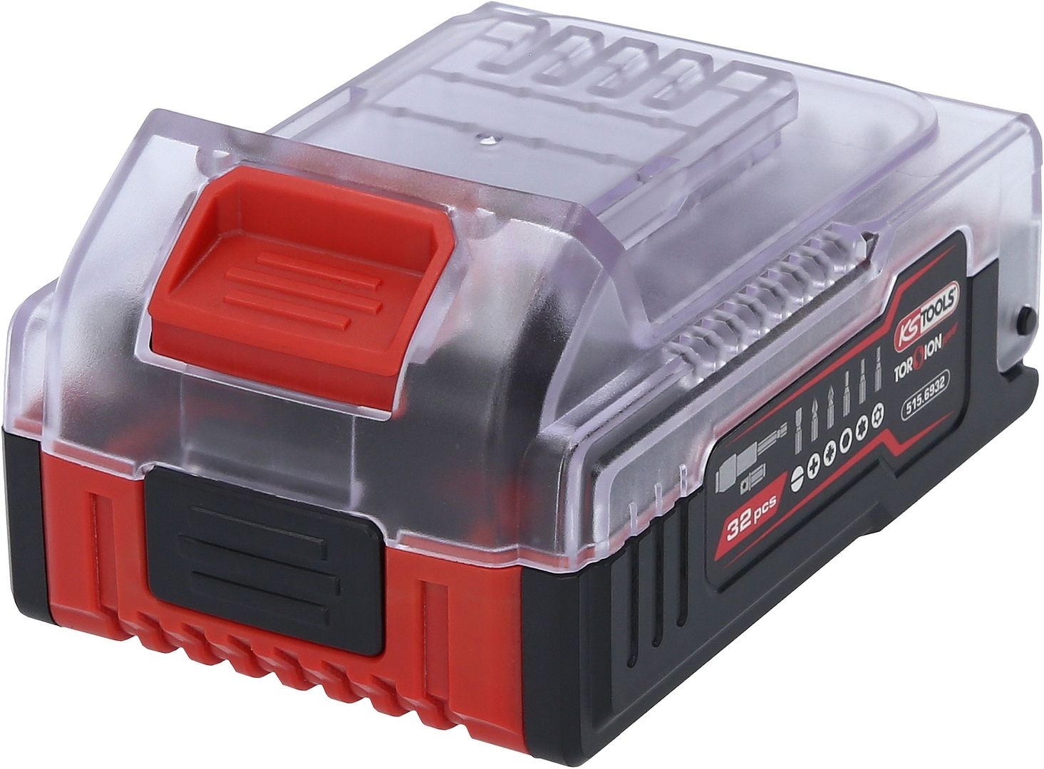 KS Tools 1/4" TORSIONpower bit-set in eMONSTER-accu-design - 32 - delig - 515.6932, foto 6 van 6