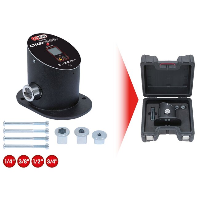 KS Tools Elektronisches Werkstattprüfgerät, 5-500Nm - 516.0100