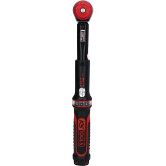 KS Tools 1/4" ERGOTORQUE®precision torque wrench with rotary mushroom ratchet head, 1-5Nm