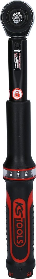 KS Tools 1/4" ERGOTORQUE®precision momentsleutel met ratel en draaiknop 1-5 Nm - 516.1402, foto 3 van 6