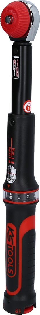 KS Tools 1/4" ERGOTORQUE®precision momentsleutel met ratel en draaiknop 1-5 Nm - 516.1402, foto 4 van 6