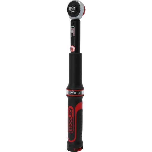KS Tools 1/4" ERGOTORQUE®precision Ratschen-Drehmomentschlüssel Drehknopf, 5-25Nm - 516.1412