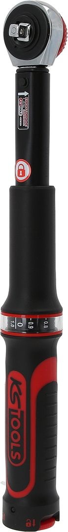 KS Tools 1/4" ERGOTORQUE®precision momentsleutel met ratel en draaiknop 5-25 Nm - 516.1412, foto 3 van 6