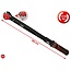 KS Tools 3/4" ERGOTORQUE®precision torque wrench with rotary mushroom ratchet head, 110-550Nm - 516.1490